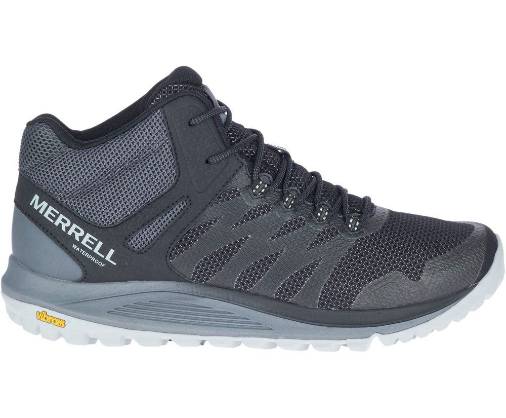 Tenis Homem - Merrell Nova 2 Mid Waterproof Wide Width - Pretas - BKN628594